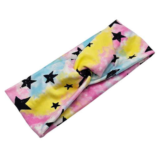 Tie-Dye Stardust Headband