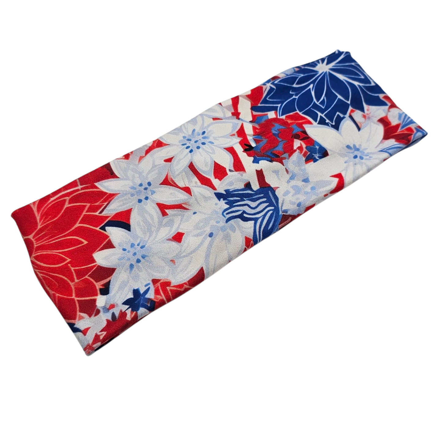 Patriotic Floral Headband