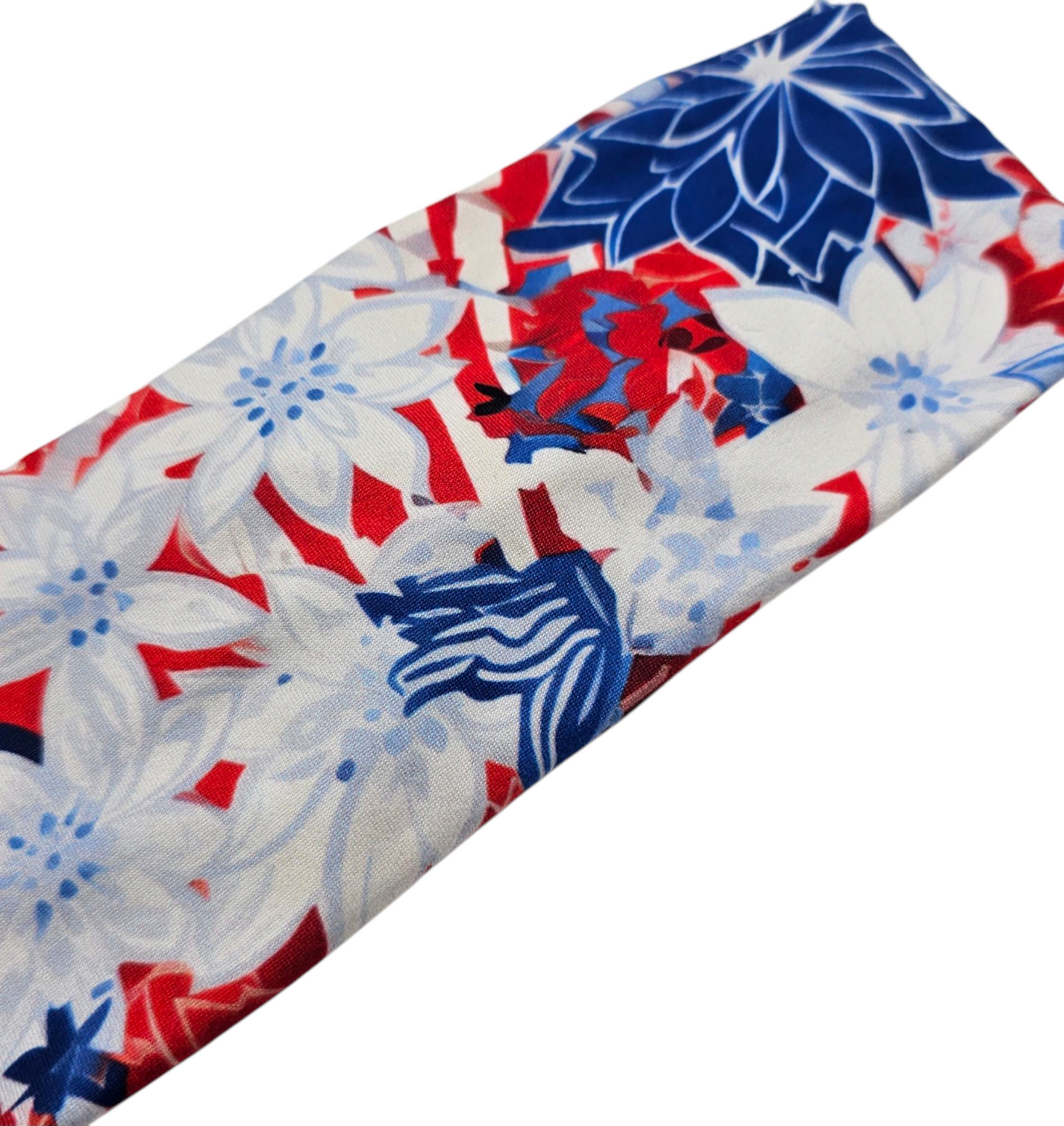 Patriotic Floral Headband