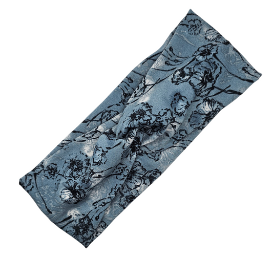 Floral Blues Headband
