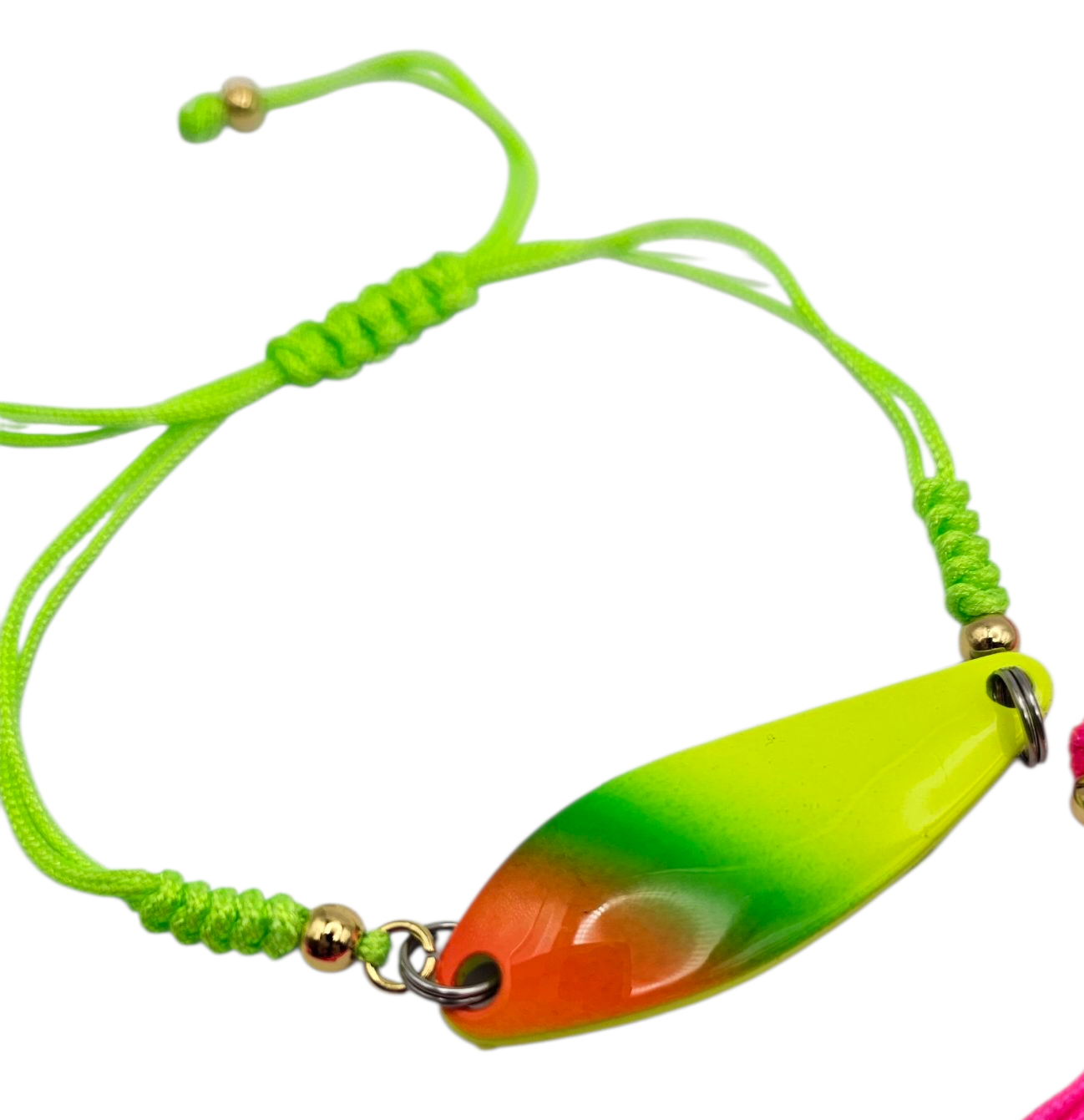 Neon Lure Adjustable Bracelet/Anklet (1 piece)
