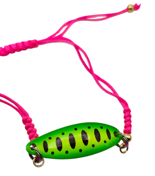 Neon Lure Adjustable Bracelet/Anklet (1 piece)