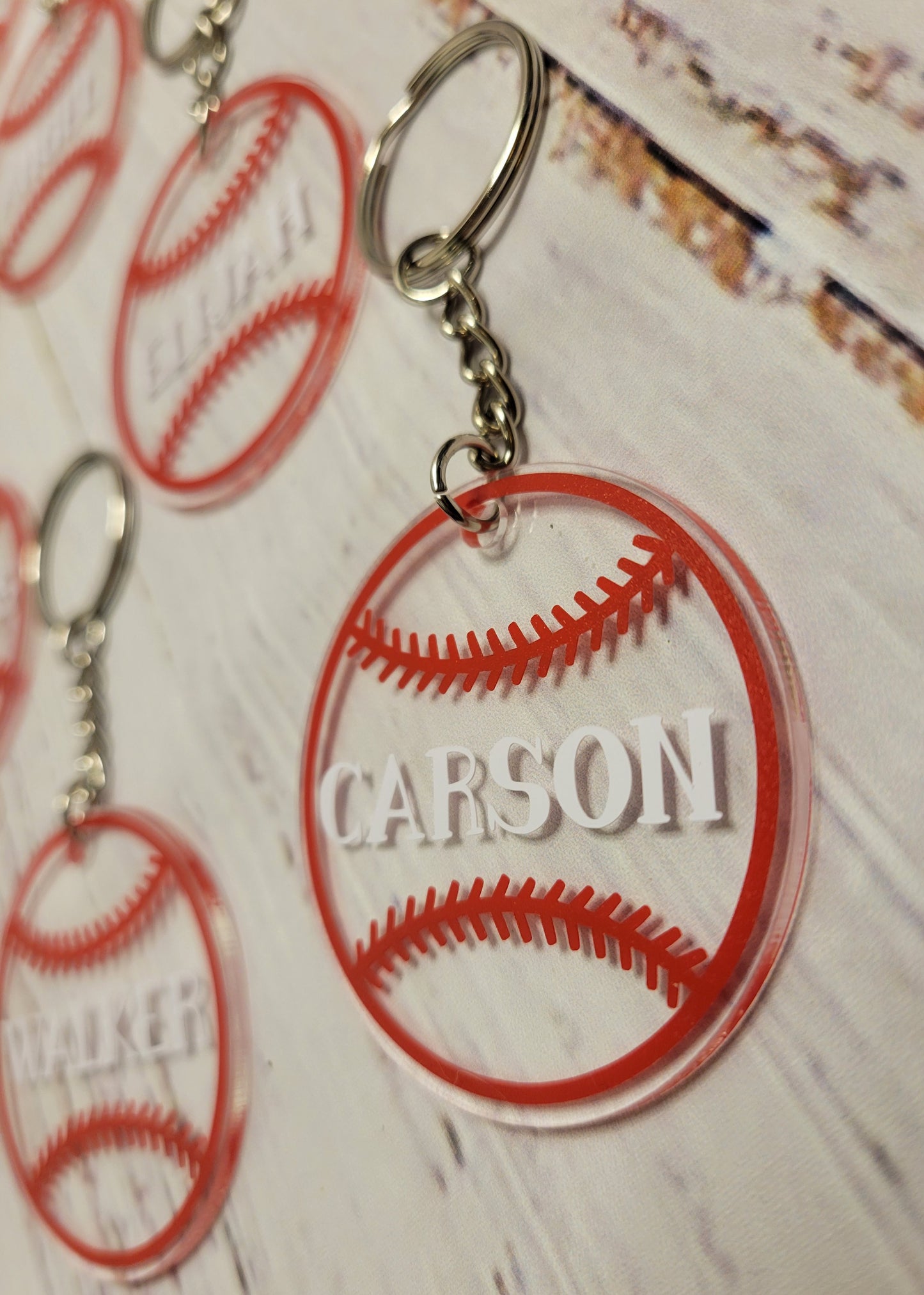 Personalized Sports Keychains