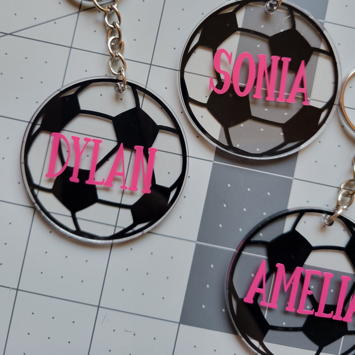 Personalized Sports Keychains
