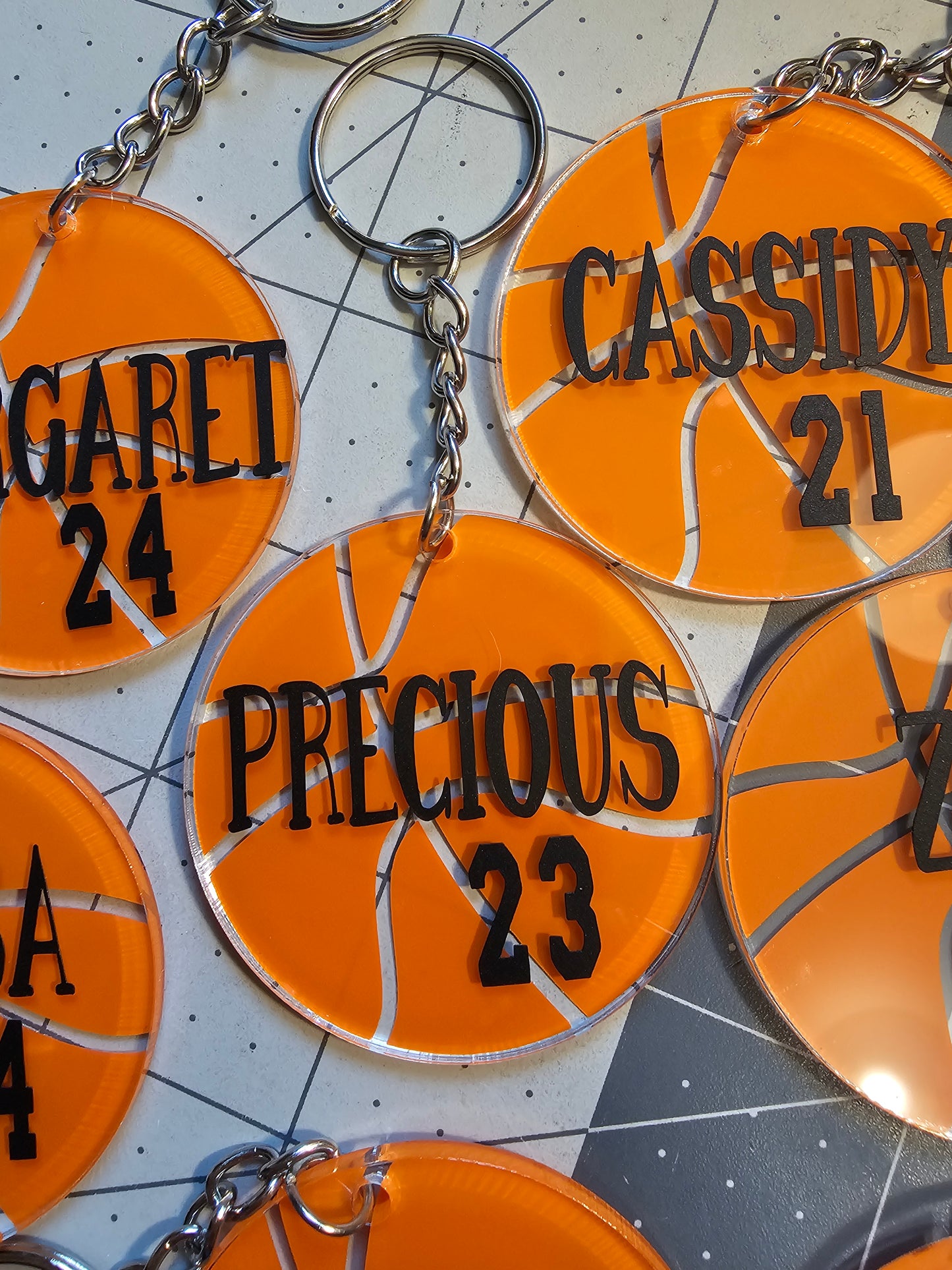 Personalized Sports Keychains