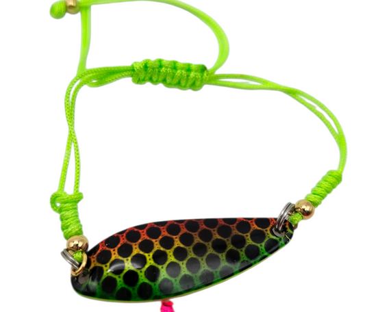 Neon Lure Adjustable Bracelet/Anklet (1 piece)
