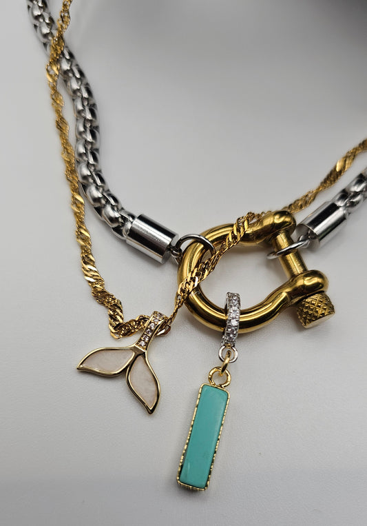 Boho Beachy Necklace Stack