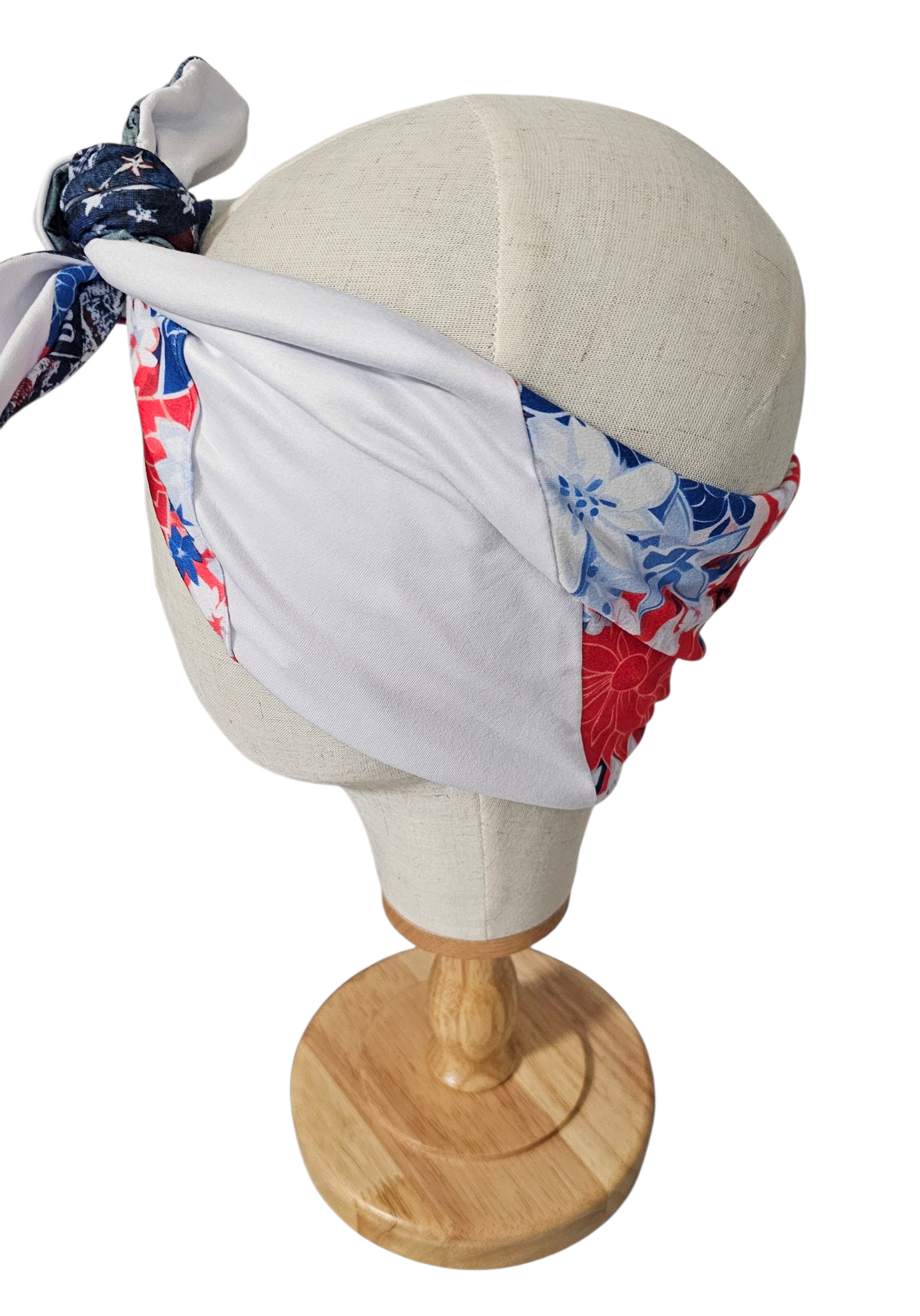 Upcycled Patriotic T-Shirt Headband (Reversible)